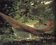 Winslow Homer Sunshine under the tree oil painting